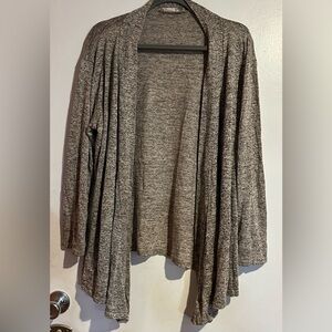 Pink and Grey Marled Lightweight Sweater Size 2X